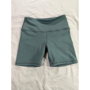 Tiger Friday Girls Aspen Green Athletic Biker Shorts Child Large Dance Gym